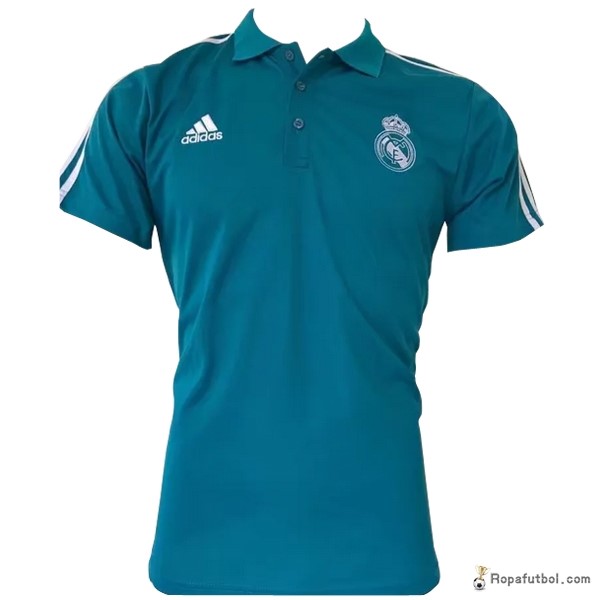 Polo Real Madrid 2017/18 Blanco Azul